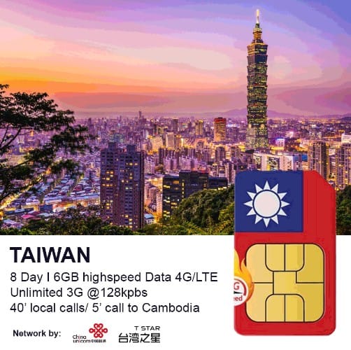 Taiwan travel sim