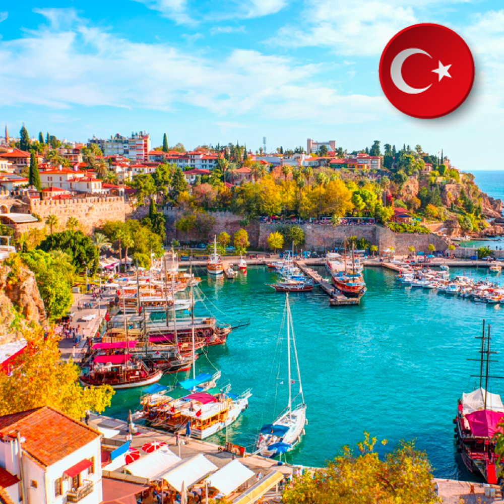 Turkey travel eSIM 30 days 15GB